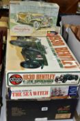 A BOXED PART BUILT AIRFIX 1930 BENTLEY 4.5 LITRE SUPERCHARGED RACING CAR CONSTRUCTION KIT, 1/12