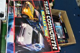 TWO BOXED 1990S SCALEXTRIC SETS, Le Mans 24hr set, No.C812 and Team Cosworth set, No.C814, both