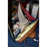 A COLLECTION OF FOUR CHILDRENS SAILING BOATS, comprising Nikko 'Carib-Star' remote control in