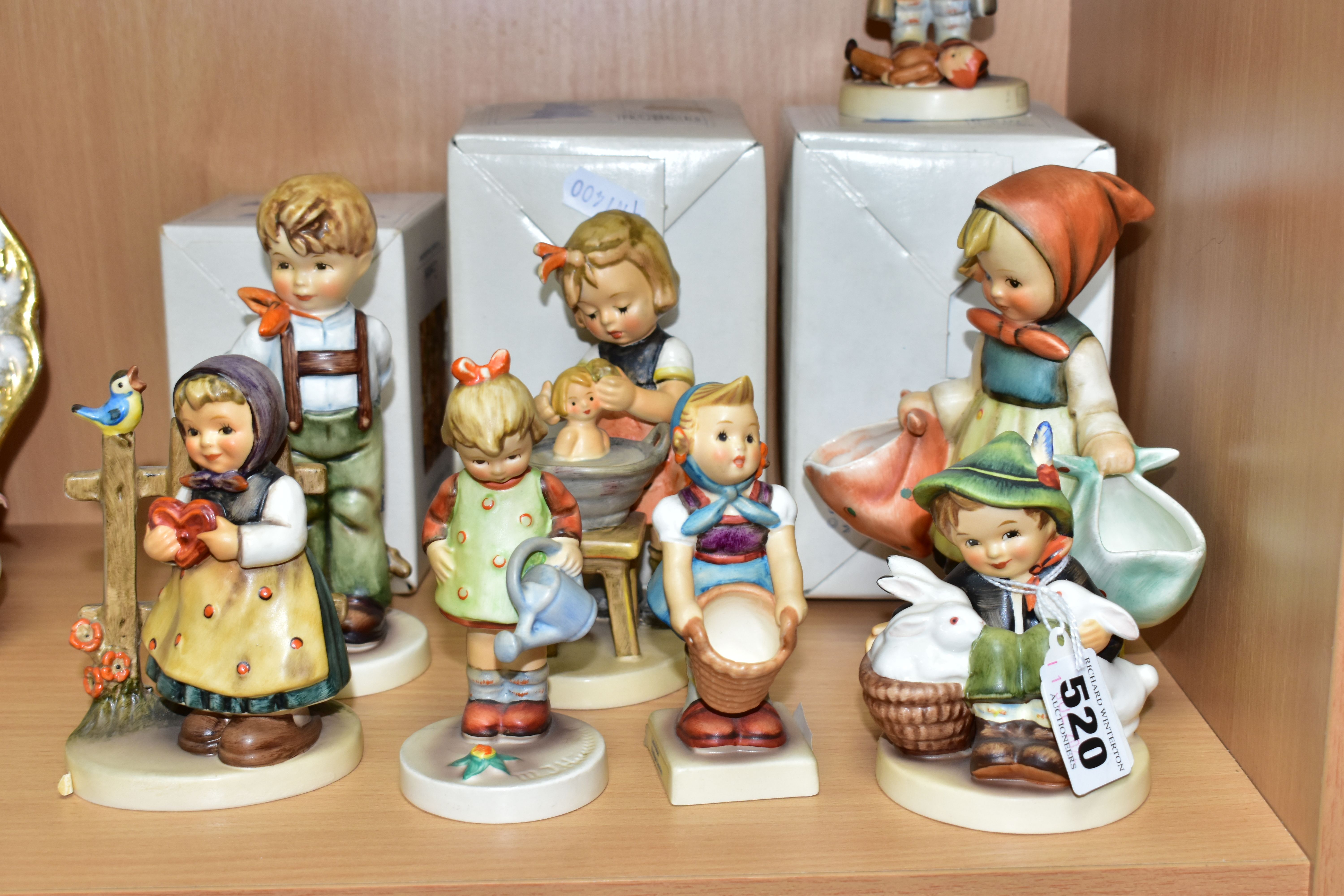 EIGHT HUMMEL FIGURES AND THREE HUMMEL BOXES, the figures include boxed 'Doctor', 'Sweet - Image 2 of 4