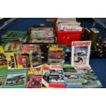 MOTOR SPORT EPHEMERA, six boxes containing a quantity of Motor Sport magazines, Speedway