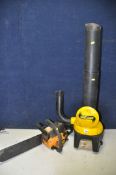 A PARTNER 351 petrol chainsaw and a McCULLOCH 320BV petrol garden vac/blower (both UNTESTED but