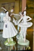 FOUR LIMITED EDITION COALPORT FIGURINES FROM THE ROYAL ACADEMY OF DANCE COLLECTION, comprising