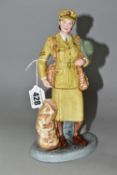 A ROYAL DOULTON LIMITED EDITION FIGURINE 'AUXILIARY TERRITORIAL SERVICE' HN4495, issued in 2002,