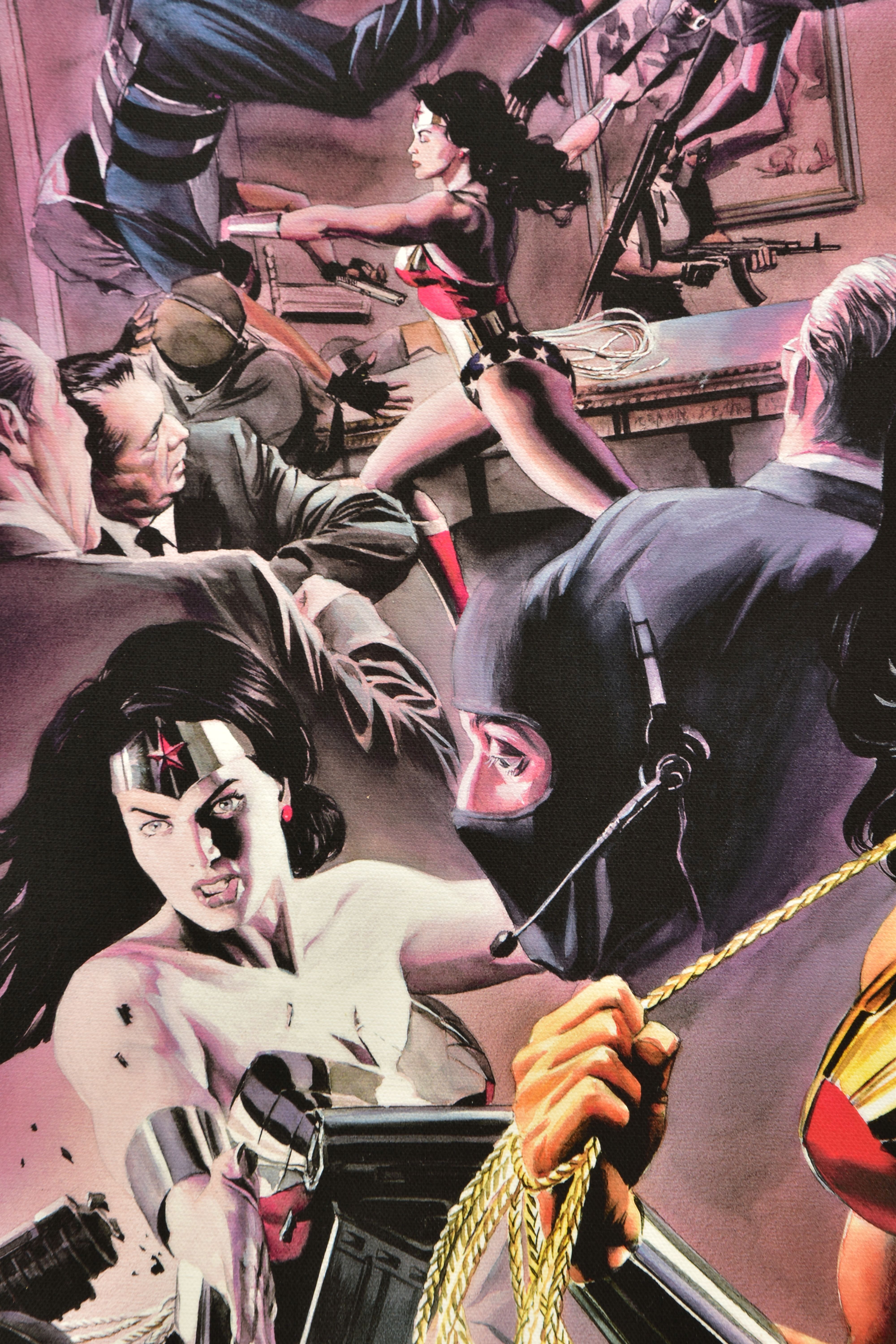ALEX ROSS FOR DC COMICS, (AMERICAN CONTEMPORARY) 'WONDER WOMAN: DEFENDER OF TRUTH', a signed limited - Image 3 of 10