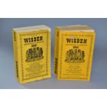 TWO VOLUMES OF WISDEN CRICKETER'S ALMANACK, dates 1948 and 1949, (2) ( Condition report: both have