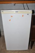 A ZANUSSI ZRG310W UNDERCOUNTER FRIDGE measuring width 50cm x depth 50cm x height 83cm (PAT pass