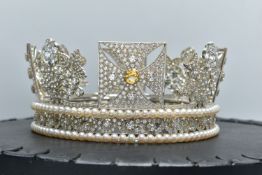 A REPLICA OF THE KING GEORGE IV STATE DIADEM, by Richard Witek to celebrate Her Majesty