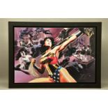 ALEX ROSS FOR DC COMICS, (AMERICAN CONTEMPORARY) 'WONDER WOMAN: DEFENDER OF TRUTH', a signed limited