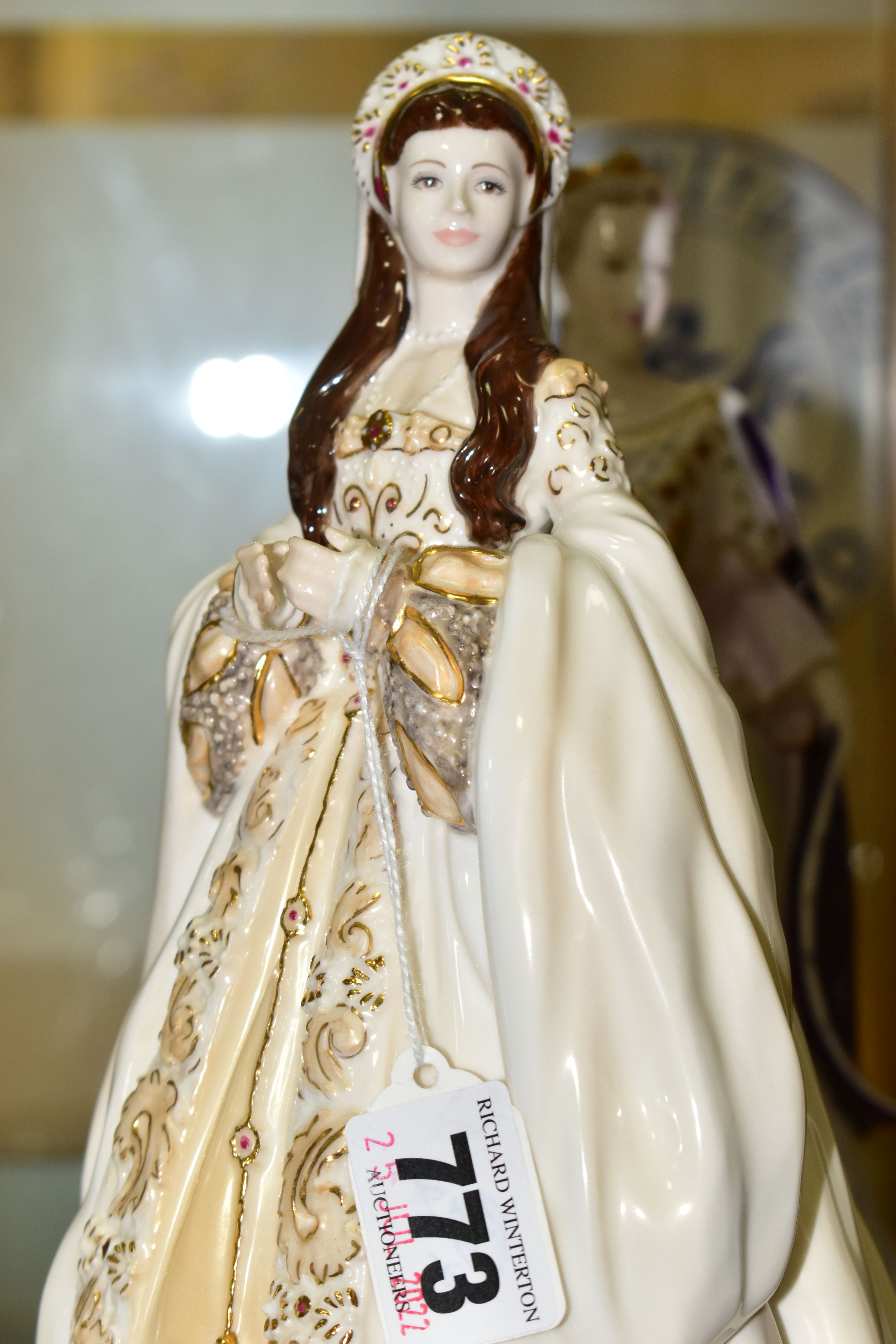 TWO COALPORT LIMITED FIGURES, comprising a Compton & Woodhouse 'Lady Jane Grey', CW 648, no.717/4500 - Image 2 of 4