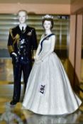 A COALPORT FOR COMPTON & WOODHOUSE LIMITED EDITION FIGURE 'A ROYAL PORTRAIT' CW 707, sculpted by