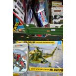 A BOXED PART BUILT ZVEZDA M1-24V/VP SOVIET ATTACK HELICOPTER PLASTIC CONSTRUCTION KIT, 1:48 scale,