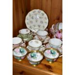 A GROUP OF ROYAL ALBERT TEA WARES, twenty three pieces comprising three Summer Bounty Series '