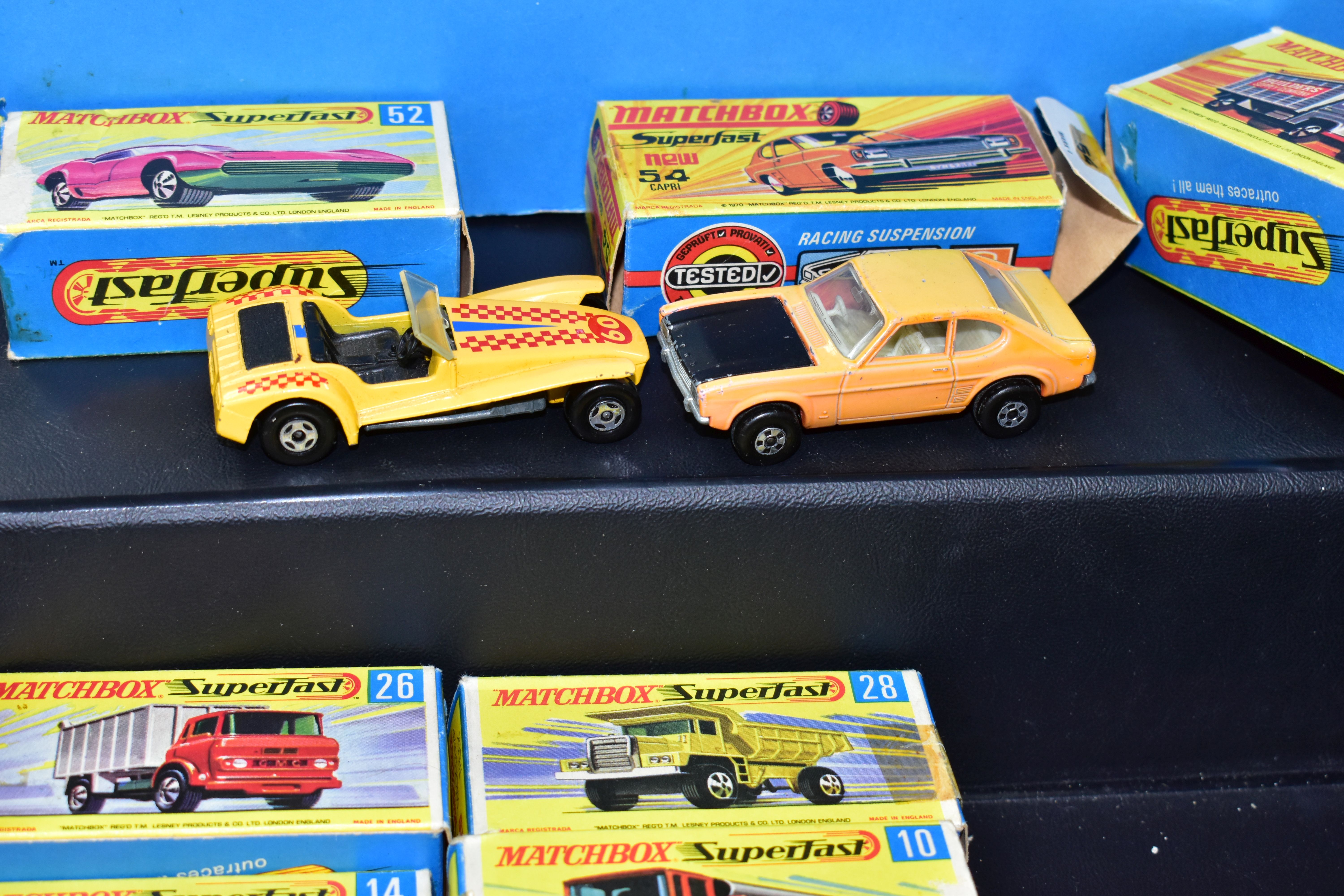 A COLLECTION OF BOXED MATCHBOX 1-75 SERIES SUPERFAST MODELS, all in lightly playworn condition - Image 4 of 5