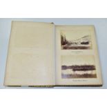 AUSTRALIA, NEW ZEALAND AND TASMANIA, LATE VICTORIAN / EARLY EDWARDIAN PHOTOGRAPH ALBUM featuring