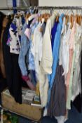 LADIES VINTAGE CLOTHES AND SHOES ETC, to include a Horrockses swing dress size 14 and a cotton