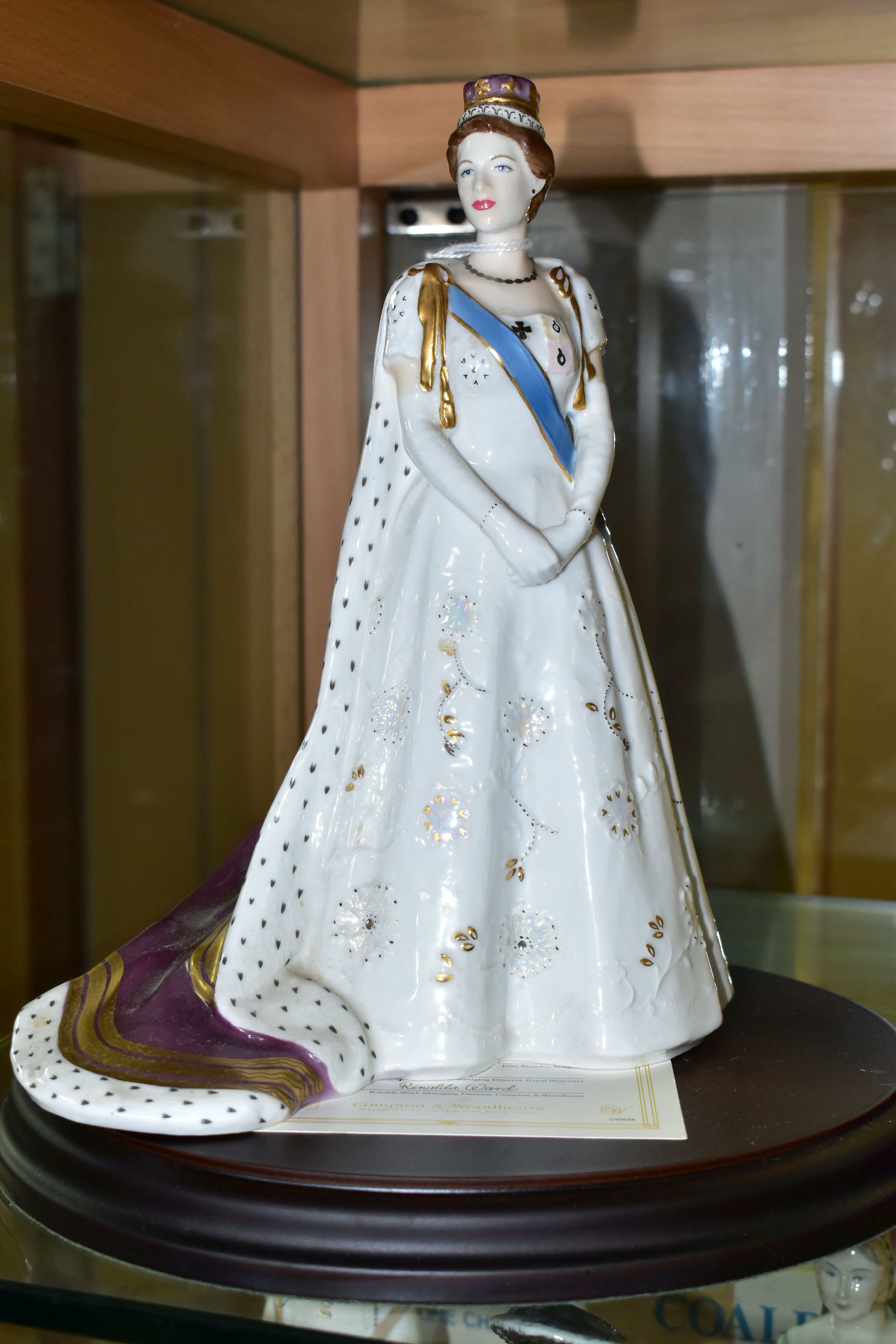 A ROYAL WORCESTER FOR COMPTON & WOODHOUSE LIMITED EDITION FIGURE 'HER ROYAL HIGHNESS PRINCESS