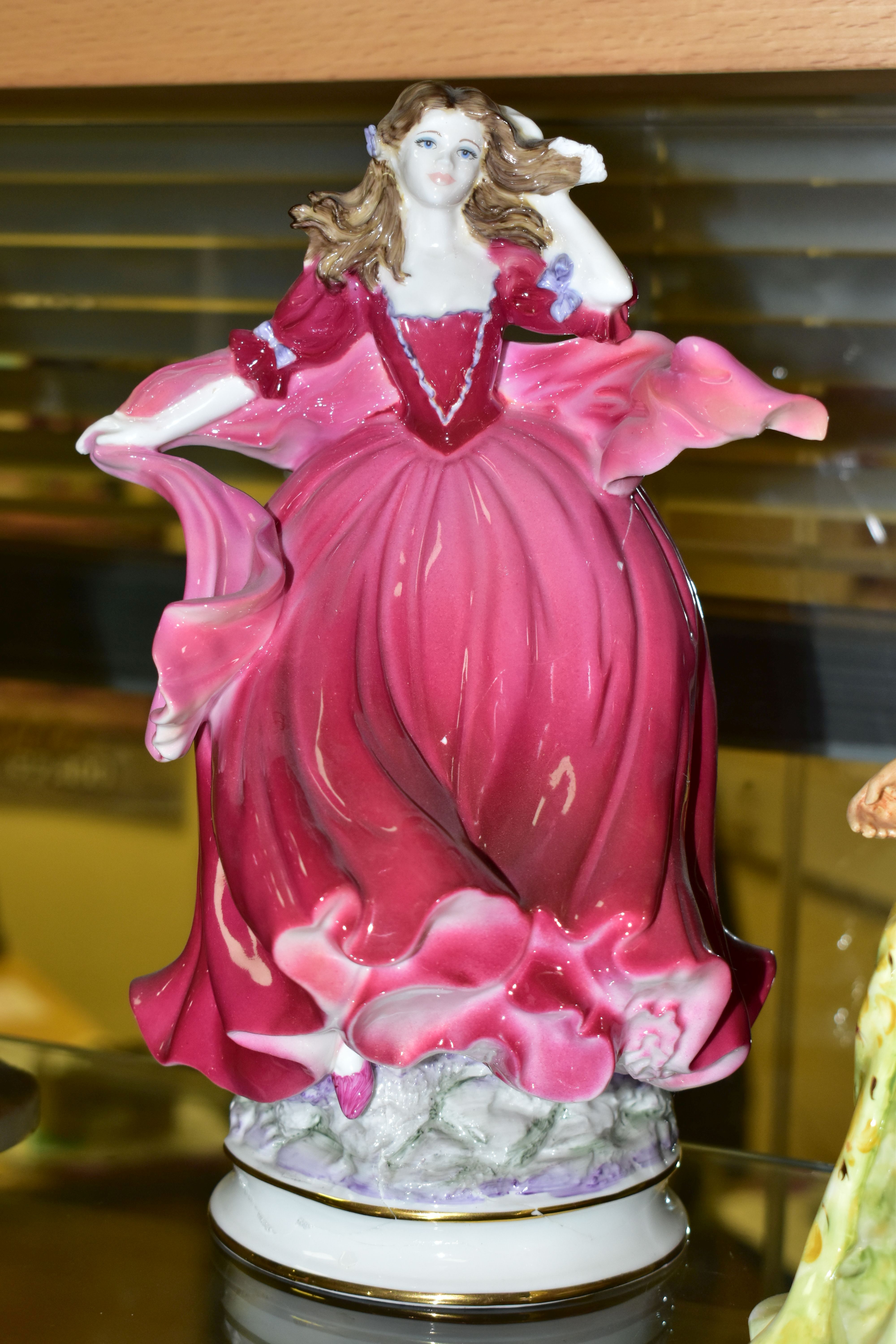 FIVE LIMITED EDITION COALPORT FIGURINES, comprising Cathy and Tess from the 'Epic Story - Image 6 of 6