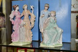 TWO BOXED WEDGWOOD LIMITED EDITION FIGURE GROUPS FROM 'THE CLASSICAL COLLECTION', comprising '