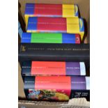 ROWLING; J.K. a collection of six 'HARRY POTTER' books, comprising three hardback copies of Harry