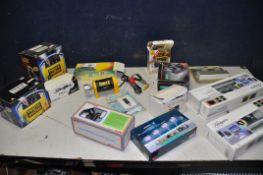 A COLLECTION OF BATTERY CHARGERS AND POWERPACKS, to include two Power station 6 volt lantern battery