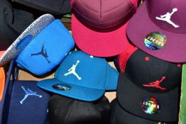 BASEBALL CAPS, one box containing fourteen Baseball Caps, comprising ten Nike, Air Jordan /