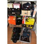 SIX BOXES OF MEN'S SHOES AND BOOTS, to include thirty eight pairs of - UK size 9 (43), boots and