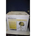 A MASTERMIX MB01 CONCRETE MIXER, in original box with instruction manual, 90 litre drum capacity (