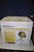 A MASTERMIX MB01 CONCRETE MIXER, in original box with instruction manual, 90 litre drum capacity (
