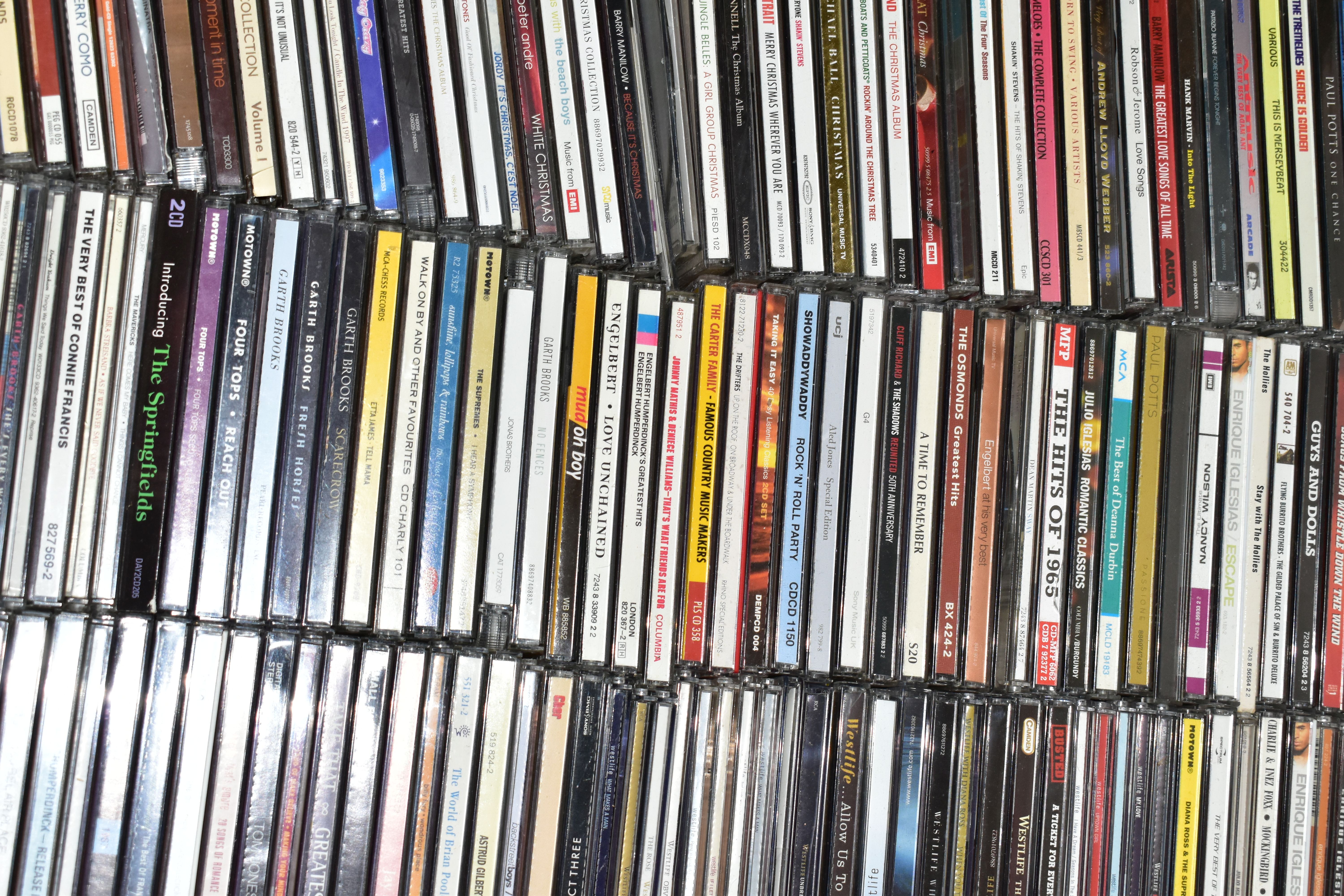 SIX BOXES OF CDS, to include approximately eight hundred CDs, with a mixture of genres and artists - Image 3 of 7