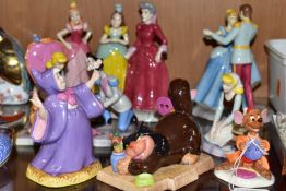 EIGHT ROYAL DOULTON WALT DISNEY SHOWCASE COLLECTION 'CINDERELLA' SERIES CHARACTERS, comprising 'Jaq'