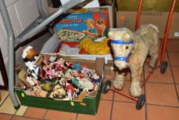 VINTAGE TOYS AND TOURIST COLLECTORS DOLLS ETC, to include a Lines Brothers of Ireland stuffed