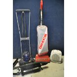 A ORECK XL9300E VACUUM CLEANER, along with a Oreck BB280D-E hand held vacuum cleaner, Electrolux 793