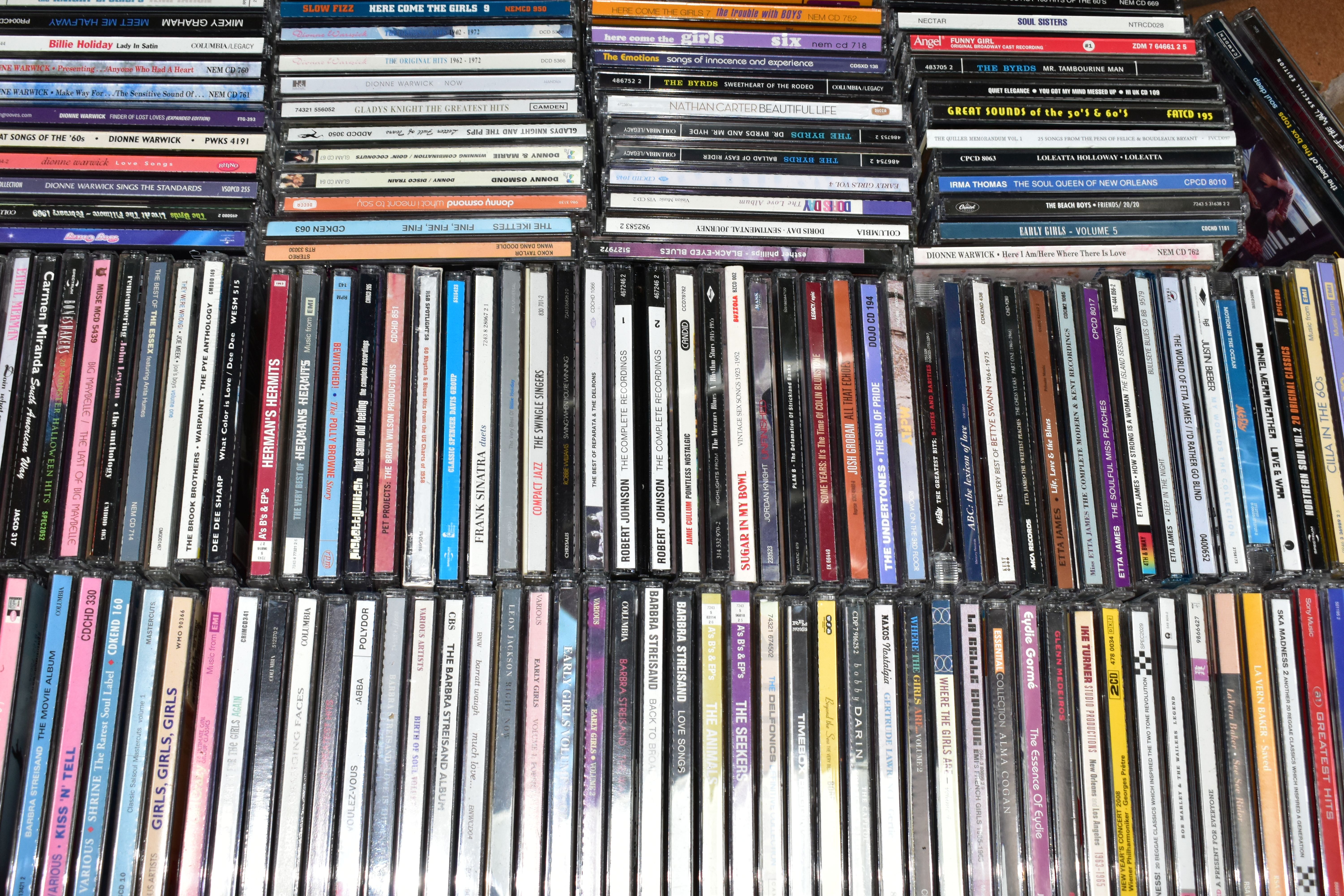 SIX BOXES OF CDS, approximately eight hundred to nine hundred CDs, various genres, artists to - Bild 7 aus 7