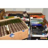 FIVE BOXES OF BOOKS, to include mostly Heron Collectable book sets, twelve volumes of Winston