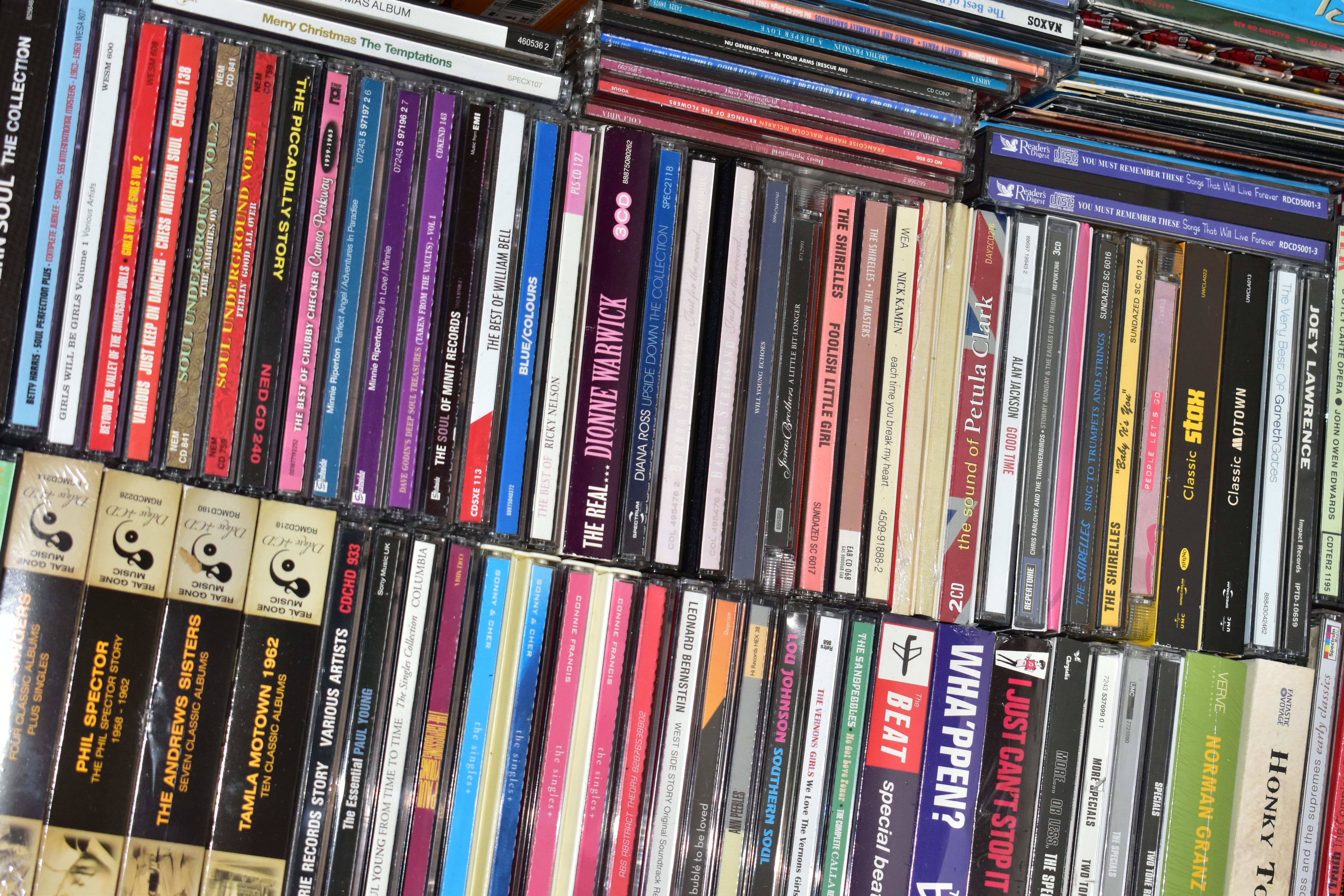 SIX BOXES OF CDS, to include approximately eight hundred CDs, with a mixture of genres and artists - Image 7 of 7