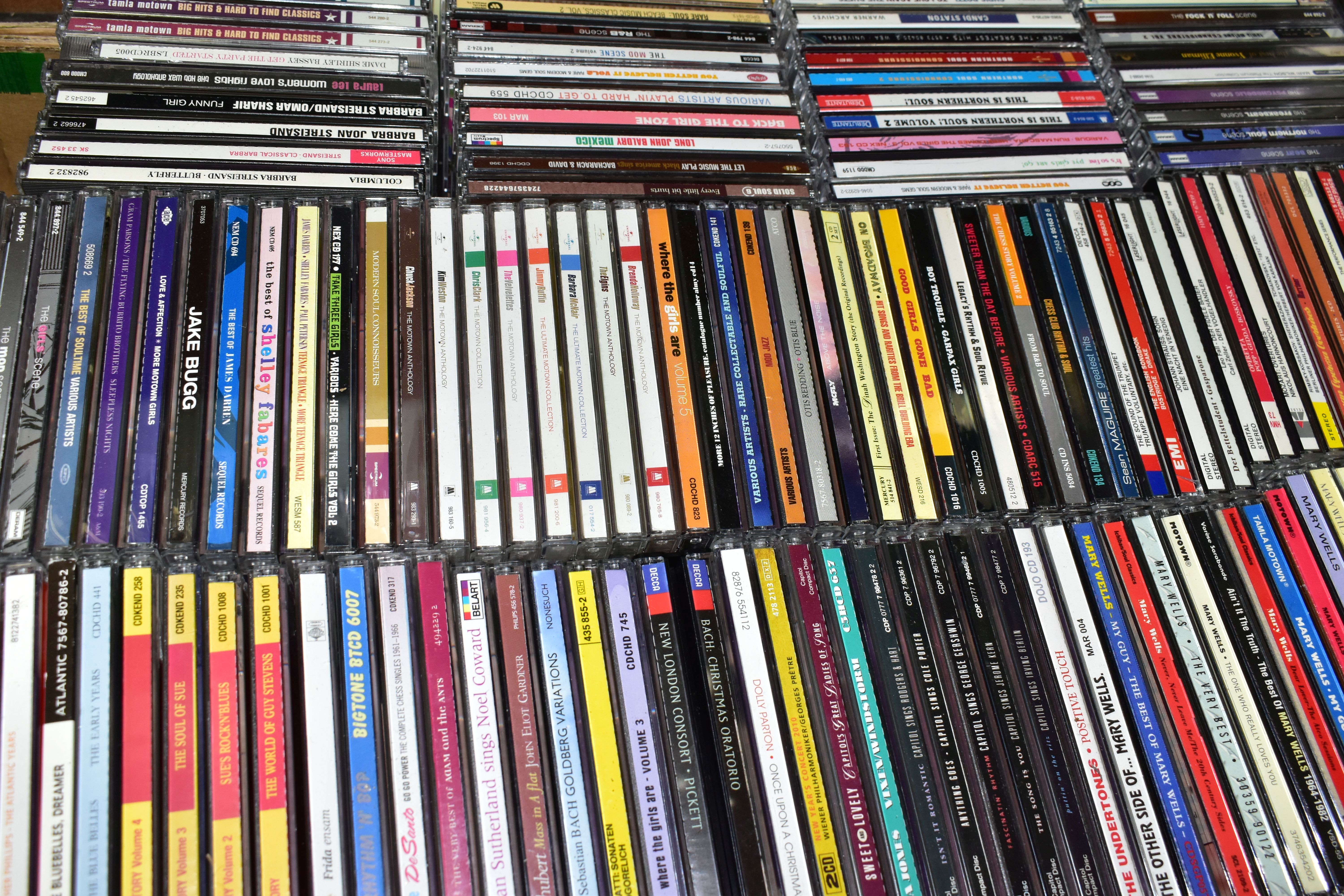 SIX BOXES OF CDS, approximately eight hundred to nine hundred CDs, various genres, artists to - Bild 6 aus 7