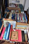 MILITARY BOOKS, four boxes containing a collection of approximately 120+ military / aircraft