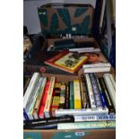 MILITARY BOOKS, four boxes containing a collection of approximately 120+ military / aircraft