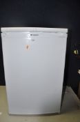 A HOTPOINT RLAV21 UNDERCOUNTER FRIDGE, measuring width 54cm x depth 58cm x height 84cm (PAT pass and