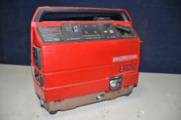 A HONDA EX650 SILENT GENERATOR (UNTESTED but engine pulling freely) a Braun paximat multimag