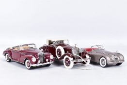 TWO BOXED FRANKLIN MINT CAR MODELS, both 1/24 scale, 1925 Hispano-Suiza H6B Kellner and 1957