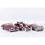 TWO BOXED FRANKLIN MINT CAR MODELS, both 1/24 scale, 1925 Hispano-Suiza H6B Kellner and 1957