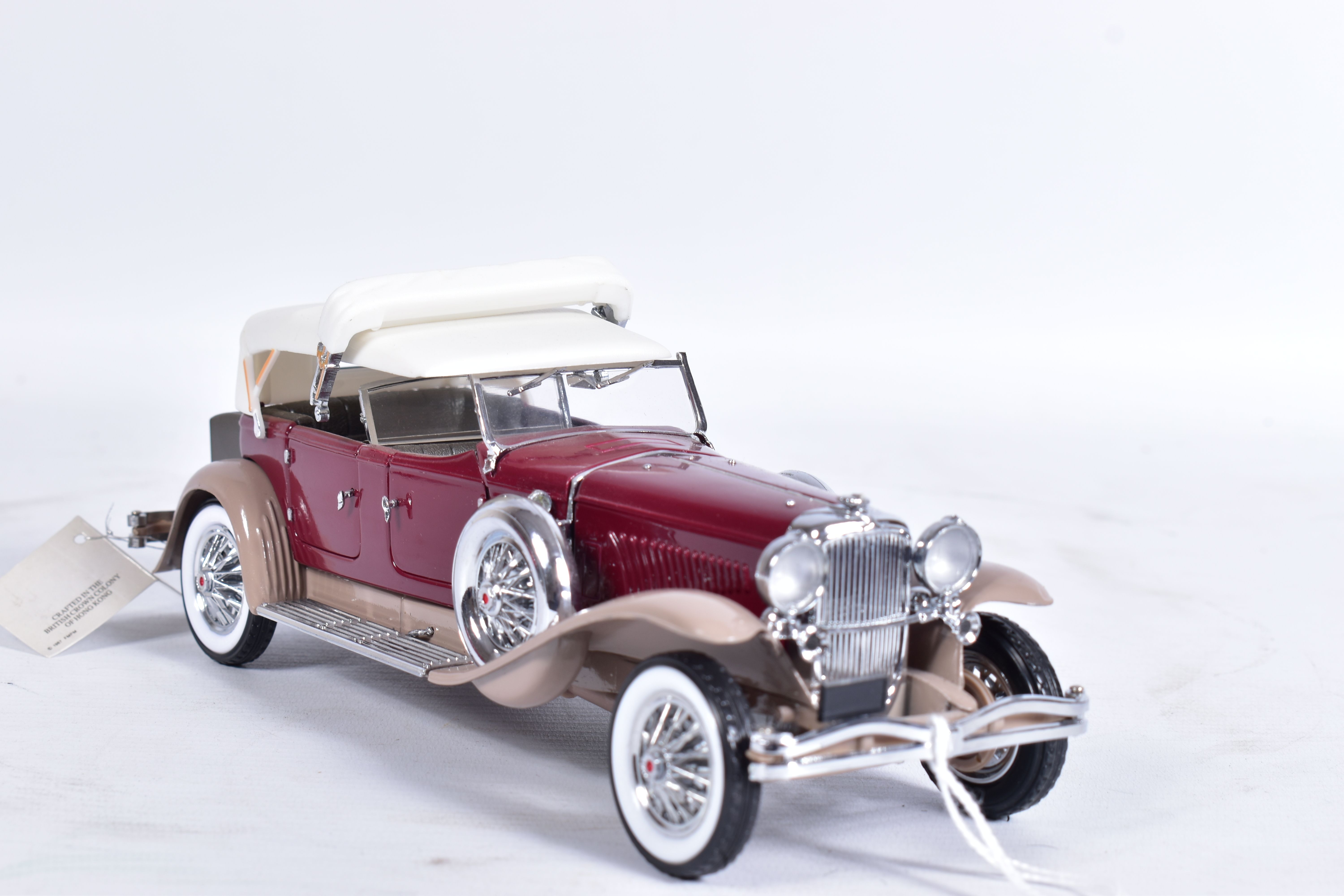 THREE UNBOXED FRANKLIN MINT CARS, all 1:24 scale, 1930 Bugatti Royale Coupe Napoleon, 1930 - Image 10 of 14