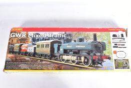 A BOXED HORNBY RAILWAYS OO GAUGE G.W.R. MIXED TRAFFIC TRAIN SET, No.R1000, not tested, comprising
