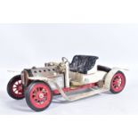 AN UNBOXED MAMOD LIVE STEAM ROADSTER, No.SA1, not tested, playworn condition, has been fired up,