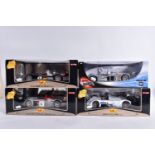 THREE BOXED MAISTO 1:18 SCALE GT RACING CARS, Audi R8R Le Mans (1999), No.38881, B.M.W. V12 LMR (