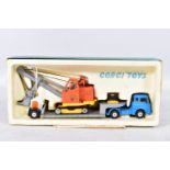 A BOXED CORGI BEDFORD TK MACHINERY CARRIER AND PRIESTMAN CUB SHOVEL, Gift Set No.27, appears