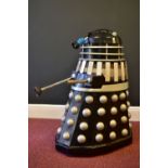 A LARGE MODEL REPLICA DALEK, standing approximately 86cm tall, base approximately 46cm wide by