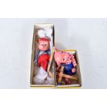 TWO BOXED PELHAM PUPPETS, Pinky & Perky, both appear complete and in good condition but require